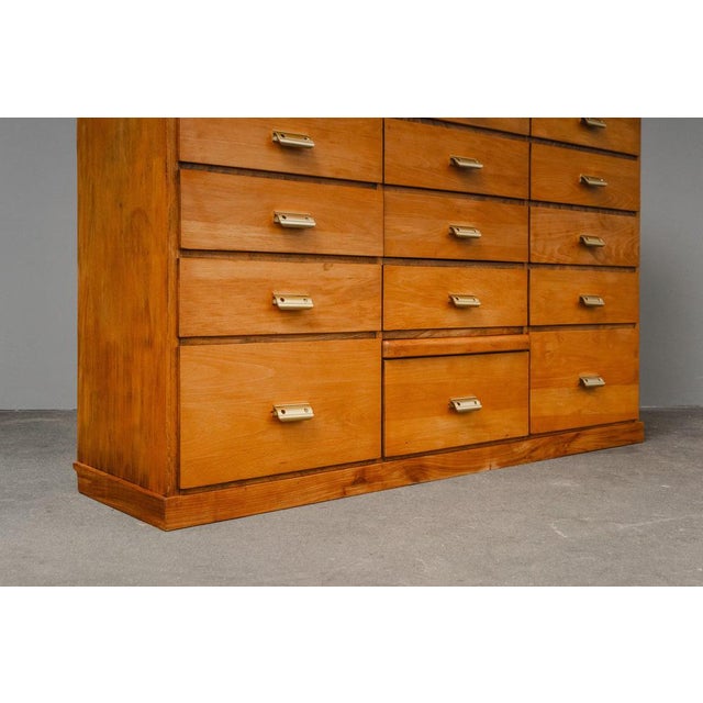 Brown Industrial Chest of Drawers For Sale - Image 8 of 18