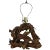 1960s Drift Wood Lamp For Sale