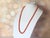 Antique Salmon Coral Beaded Necklace, 12k White Gold Clasp, 31.5" For Sale In Cleveland - Image 6 of 10
