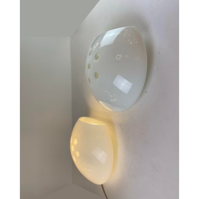 Vintage Murano Wall Lamps, 1980s, Set of 2 For Sale - Image 6 of 18