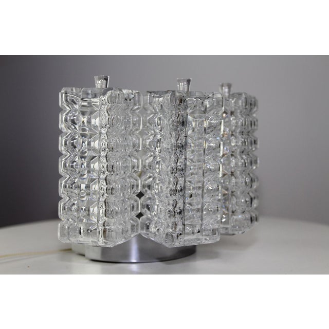 Cubist Wall Lights from Stölzle, 1960s, Set of 2 For Sale - Image 12 of 18
