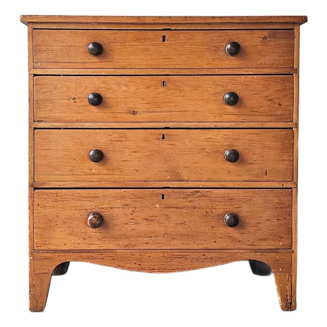 Antique English Pine Dresser - Circa 1870 For Sale