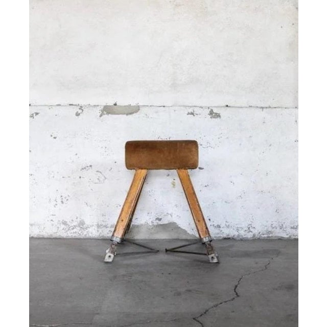 Vintage Suede Horse, 1950s For Sale - Image 4 of 4