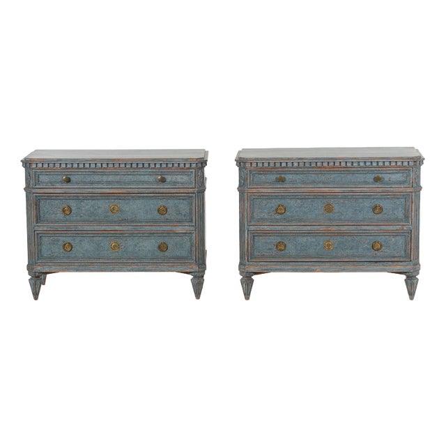 Scandinavian Chests of Drawers, Set of 2 For Sale