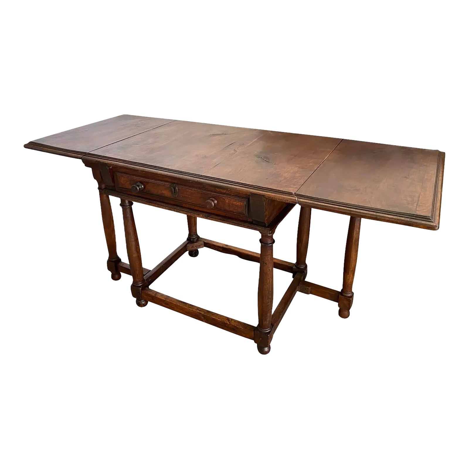 French 17th Century Gateleg Table | Chairish