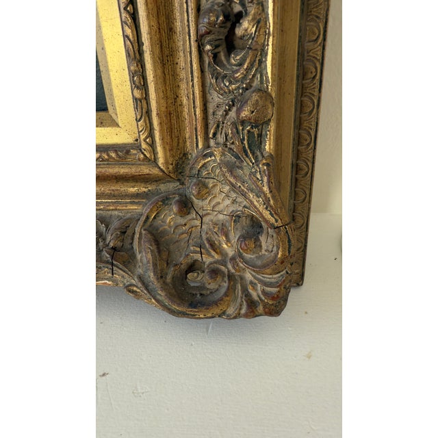 1950s, Mid-Century Venetian Veduta Oil on Canvas Painting of San Marco, Venice, in Gilt Frame For Sale - Image 16 of 16