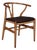 Cushion for Wishbone Chair in Mokka Leather by Hans J. Wegner For Sale