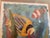 Late 20th Century Late 20th Century Framed Tropical Fish Watercolor Art Signed by Artist For Sale - Image 5 of 6