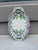 Large Majolica Handled platter with purple flowers Villeroy & Boch Circa 1900. 14.5 inches.