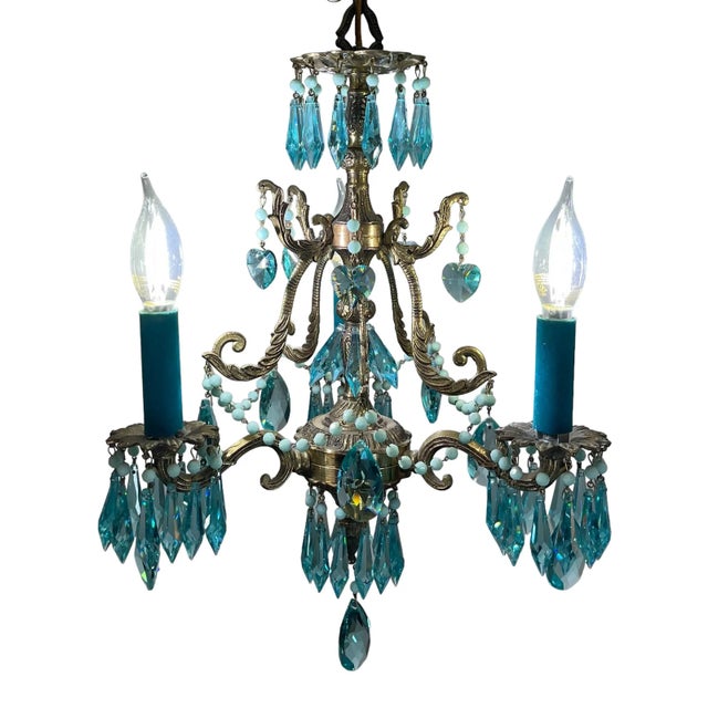 Illuminate your space with a piece of ceiling art that doubles as functional hanging artwork. Karen Curtis' one-of-a-kind...