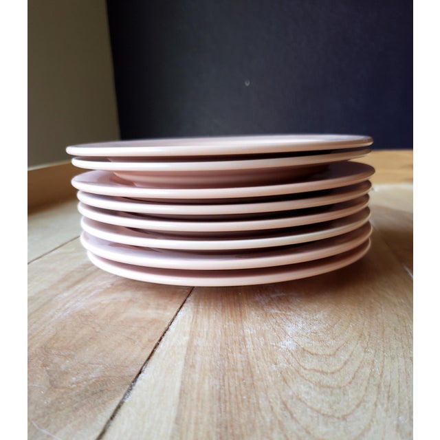 Gemstone Vintage Southwest Stoneware Salad Plates - Set of 8 by Treasure Craft For Sale - Image 7 of 10