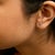Haus of Brilliance 10K White Gold 1/10 Cttw Diamond 'Y' Initial Stud Earring For Sale - Image 4 of 5