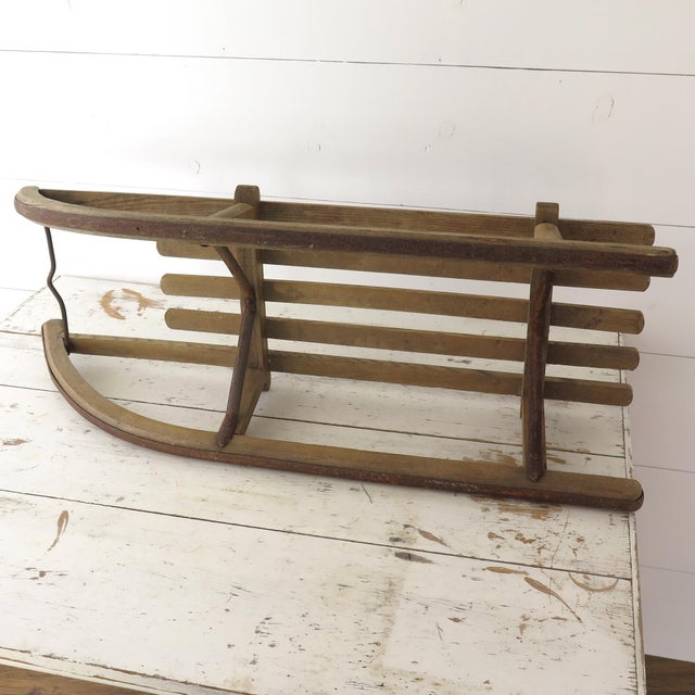 Vintage German Davos Sled | Chairish