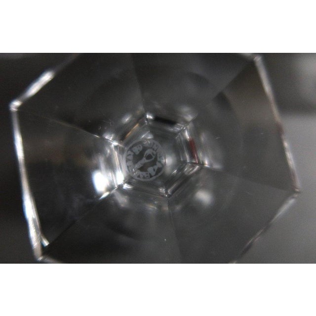 Glass Glass Service in Crystal from Baccrat Mortèle Harcourt For Sale - Image 7 of 10