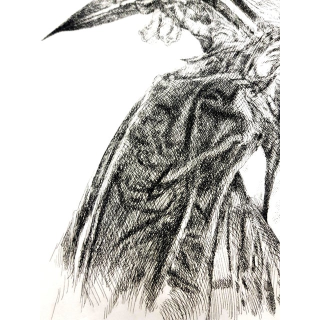 Wood Armodio - Original Composition - Signed Etching 1960s For Sale - Image 7 of 9