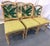 McGuire Vintage McGuire Style Rattan Wrapped Dining Chairs With Banana Leaf Back Detail- Set of 6 For Sale - Image 4 of 18