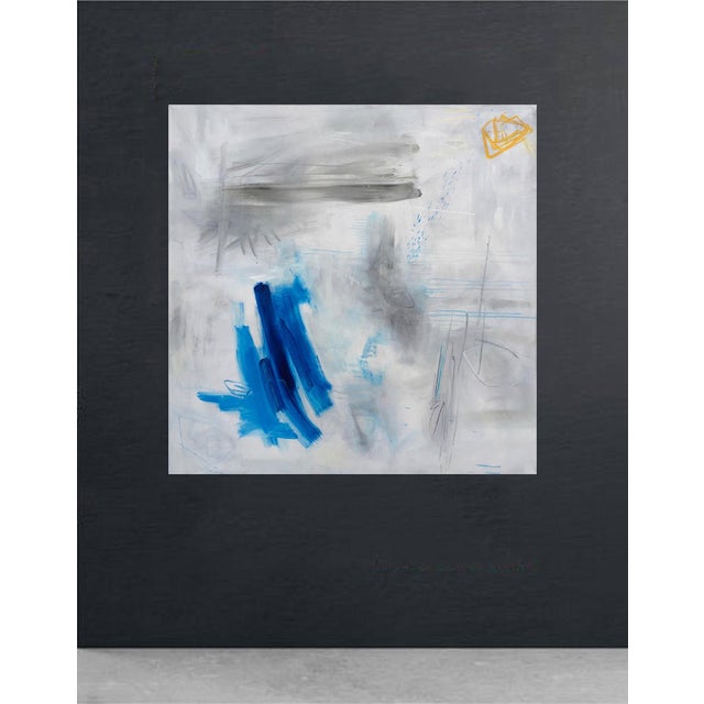 2020s Sun Shower – 48x48 For Sale - Image 5 of 5