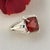 Natural Tourmaline Diamond Ring 6.5 14k White Gold 5.89 TCW Certified For Sale In New York - Image 6 of 18