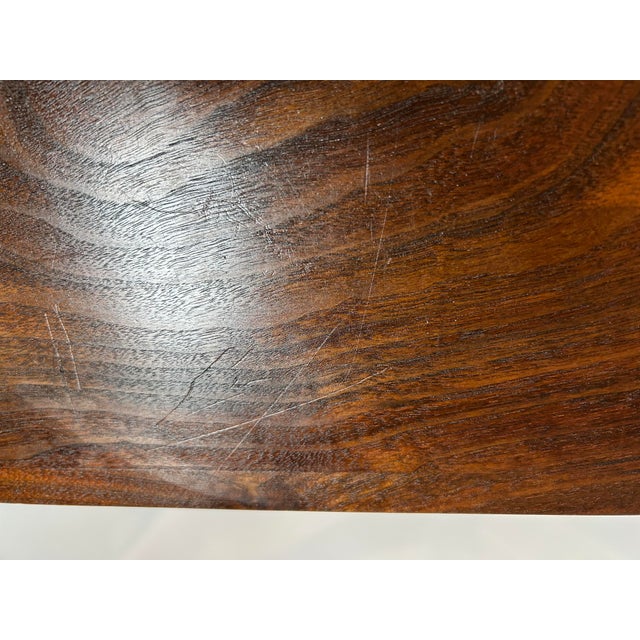 Wood 2010s DRW Shaker Style Black Walnut Step Stool - 1 Piece For Sale - Image 7 of 12