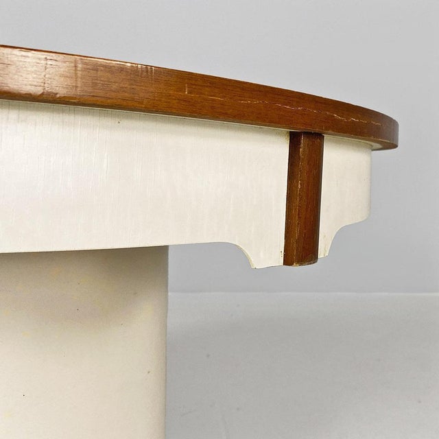 Italian Wood Coffee Table with Bottle Holder, 1960s For Sale - Image 14 of 18