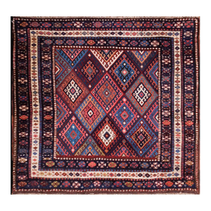 Antique Persian Kurdish Rug