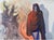 'The Appariton of Dis' (The Ghost Spoken of) is an original color wood engraving by Salvador Dali as part of Dante...