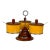 Mid-Century Danish Modern Teak Revolving Condiment Serving Bowl Set For Sale - Image 12 of 12