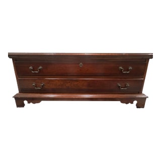 1961 Solid Wood Broyhill Coffee Table For Sale