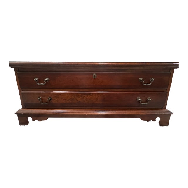 1961 Solid Wood Broyhill Coffee Table For Sale