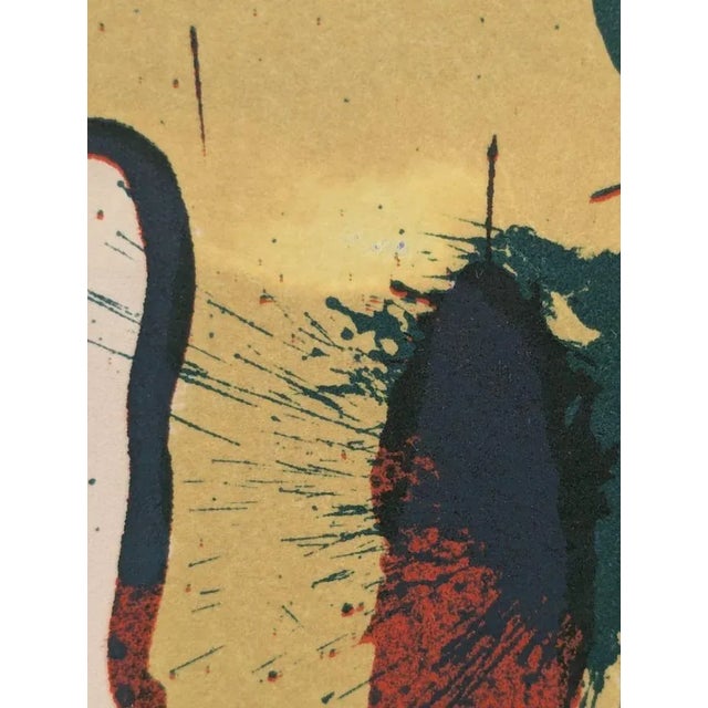 Modern Pierre Alechinsky, Vulcanology, Plate 6, 1971, Lithograph For Sale - Image 3 of 8