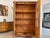 Biedermeier Display Cabinet in Walnut For Sale - Image 6 of 16