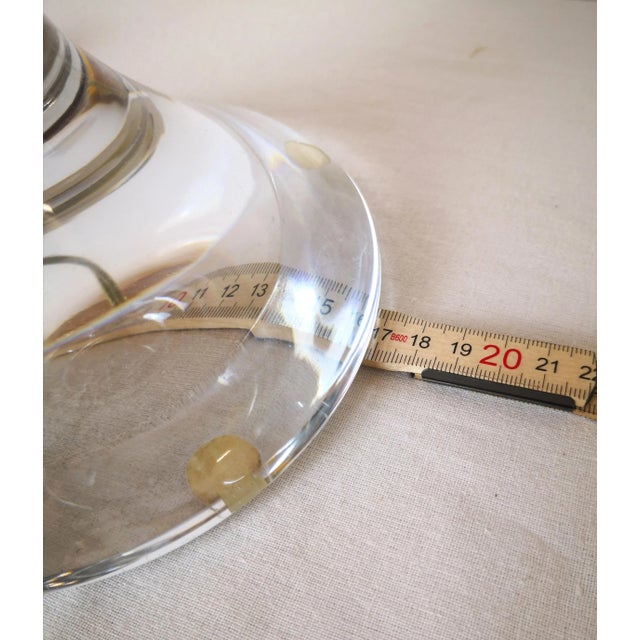 Glass Table Lamps With Glass Base, 1960s, Set of 2 For Sale - Image 7 of 13