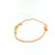 Authentic Chopard Happy Diamonds Icons 18k Rose Gold Heart Bracelet Elevate your jewelry collection with this exquisite...