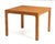 Mid-Century Modern Henredon Scene Two Olive Burl Square Parsons Table Mid Century Baughman For Sale - Image 3 of 11