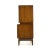 Mid 20th Century United Diamond Mid Century Walnut Highboy Dresser For Sale - Image 5 of 9
