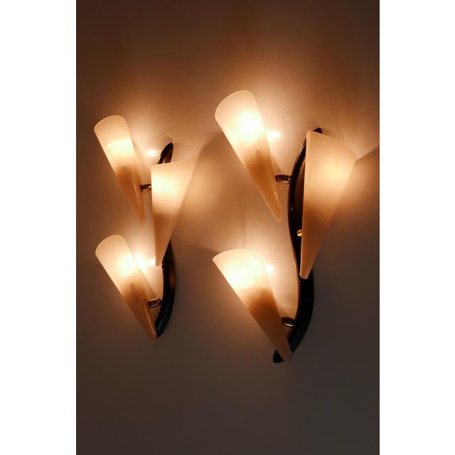 Mid-Century Modern Sconces or Wall Lamps, Germany, 1950s, Set of 2 For Sale - Image 12 of 18