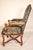 French Regence Walnut Armchair With Tapestry Upholstery For Sale - Image 4 of 15