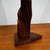 Mid Century Modern Artisan Carved Abstracted Figure Sculpture Walnut Studio MCM For Sale - Image 9 of 12