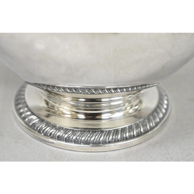 Antique Reed & Barton 4090 Silver Plated Victorian Tea Service - 5 Pc Set For Sale - Image 10 of 18