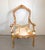 Antique 15th Century Venetian Lacquered and Gilded Armchair For Sale - Image 15 of 18