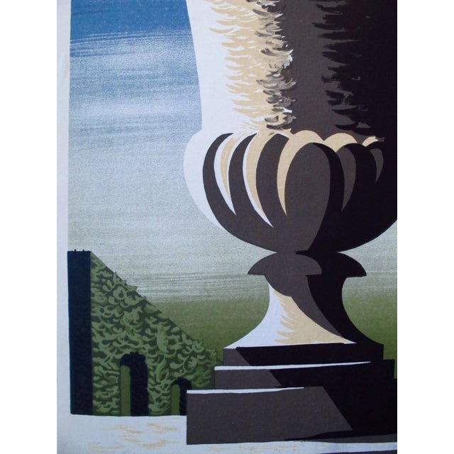 1959 Original French Travel Poster Land of Chateau For Sale - Image 4 of 4