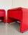 Vintage Red Nightstands, 1980s, Set of 2 For Sale - Image 4 of 17