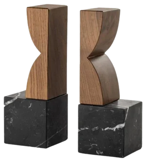 Constantin Bookends by Colé Italia, Set of 2
