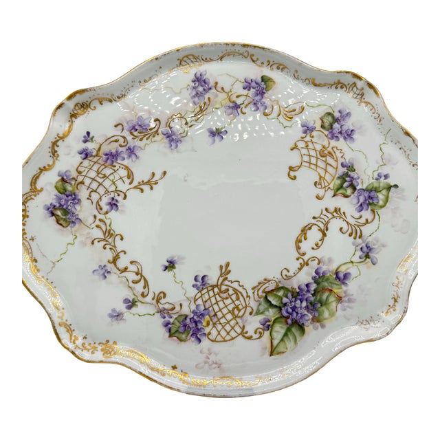 Jean Pouyat JPL France Large Limoges Platter For Sale