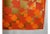 Mid-Century Modern Mid-Century Op Art Silkscreen Poster Geometric Orange Gold For Sale - Image 3 of 5
