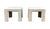 Postmodern Vintage 1970s Postmodern Faux Stone Waterfall Side Tables by Lane Furniture - A Pair For Sale - Image 3 of 11