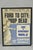 Original Vintage 1975 Daily News Political Campaign Ad " Ford to City Drop Dead" For Sale - Image 16 of 16