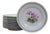 Mid 20th Century German Bavarian Franconia K&a Krautheim Floral Serving Plates 8" - Set of 12 For Sale