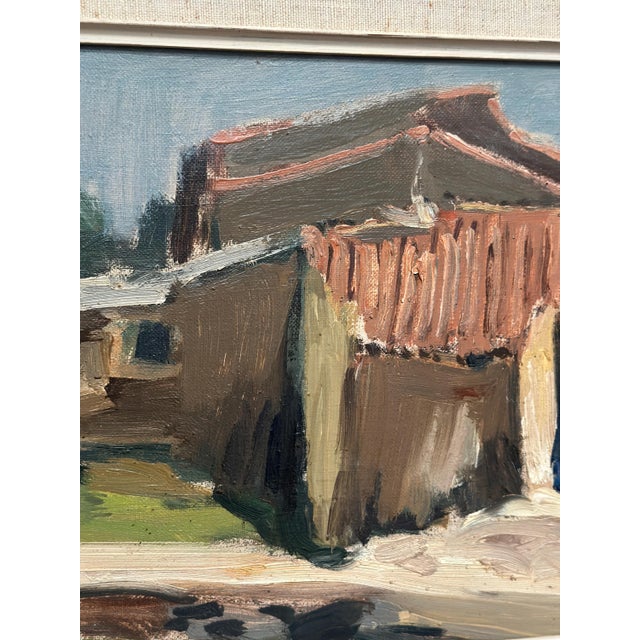 Gideon Isaksson, Portuguese River, 1960s, Oil on Canvas For Sale - Image 6 of 18