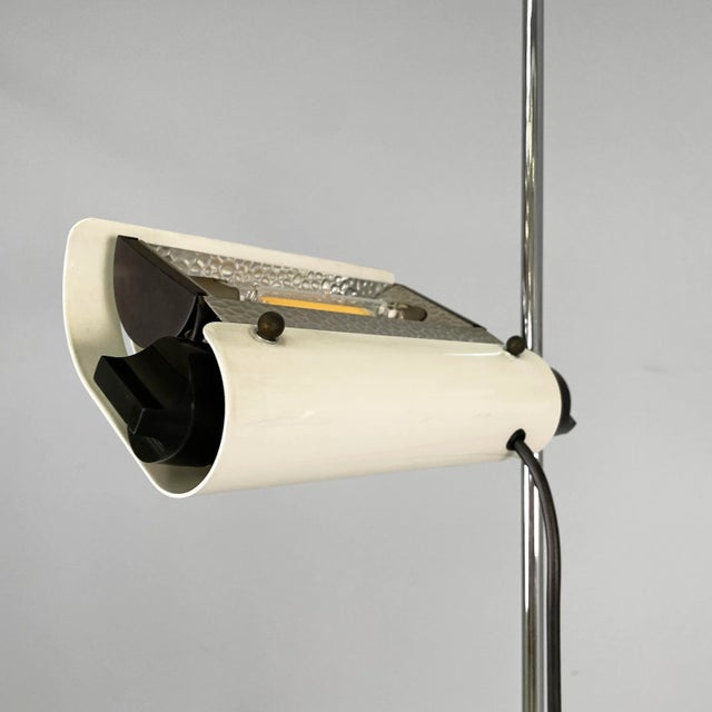 Italian Metal LED Floor Lamp, 1970s For Sale - Image 6 of 18